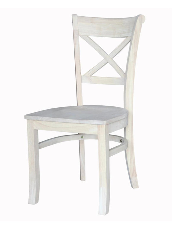 Wood Dining Chair(X Back)Must by 2 Special Order