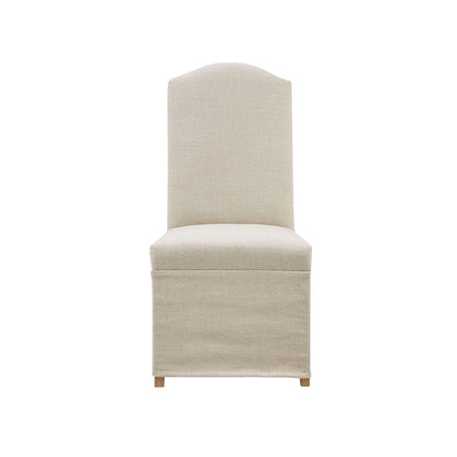 Beige Skirted Dining Chair-Special Order