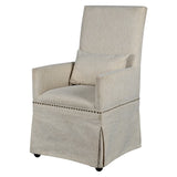 Skirted Arm Dining Chair-Special Order