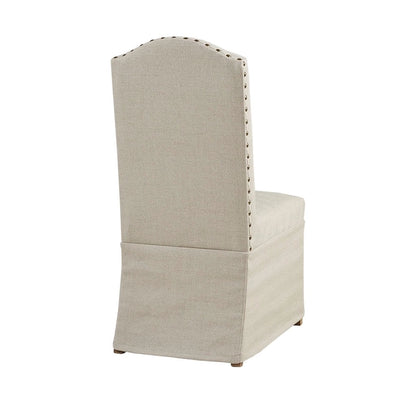 Beige Skirted Dining Chair-Special Order