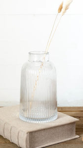 11" Clear Apothecary Vase