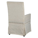 Skirted Arm Dining Chair-Special Order