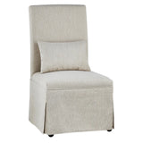 Skirted Armless Dining Chair Special Order