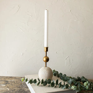 Ball Stand Taper Candle Holder(2pc)