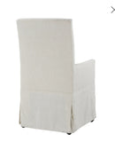 Skirted Arm Dining Chair-Special Order