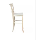 24”H X Back Counter Stool-Special Order