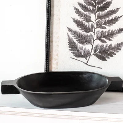 Black Wooden Bowl (SM)