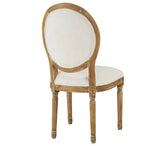 White Tufted Dining Chair(Golden Honey)Must by 2 Special Order