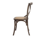 X Back Dining Chair (Brown Wash)Special Order