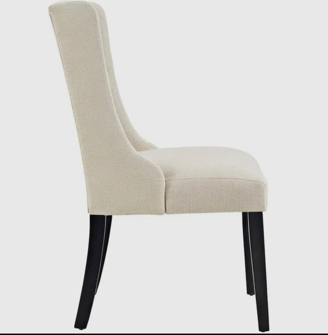 Beige Tufted Dining Chair-Special Order