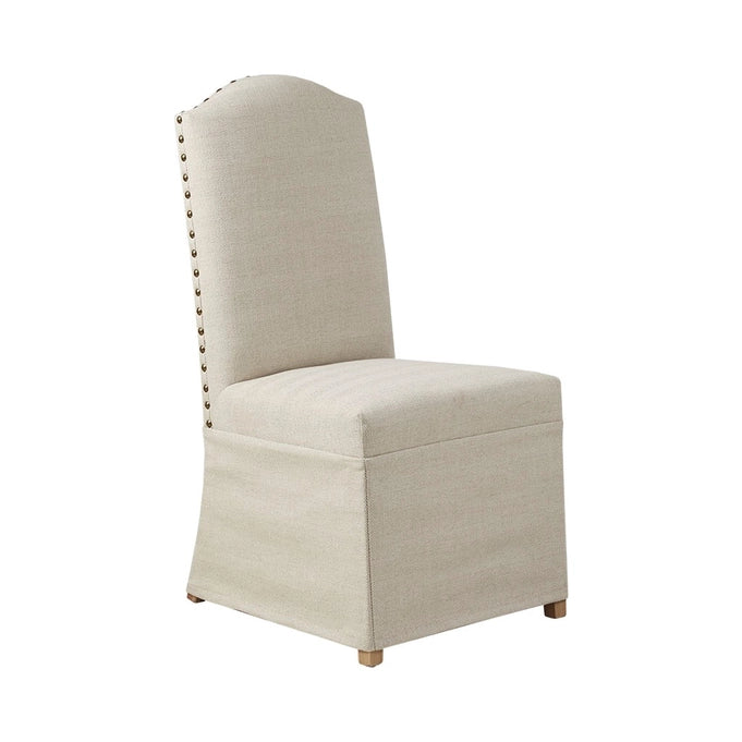 Beige Skirted Dining Chair-Special Order