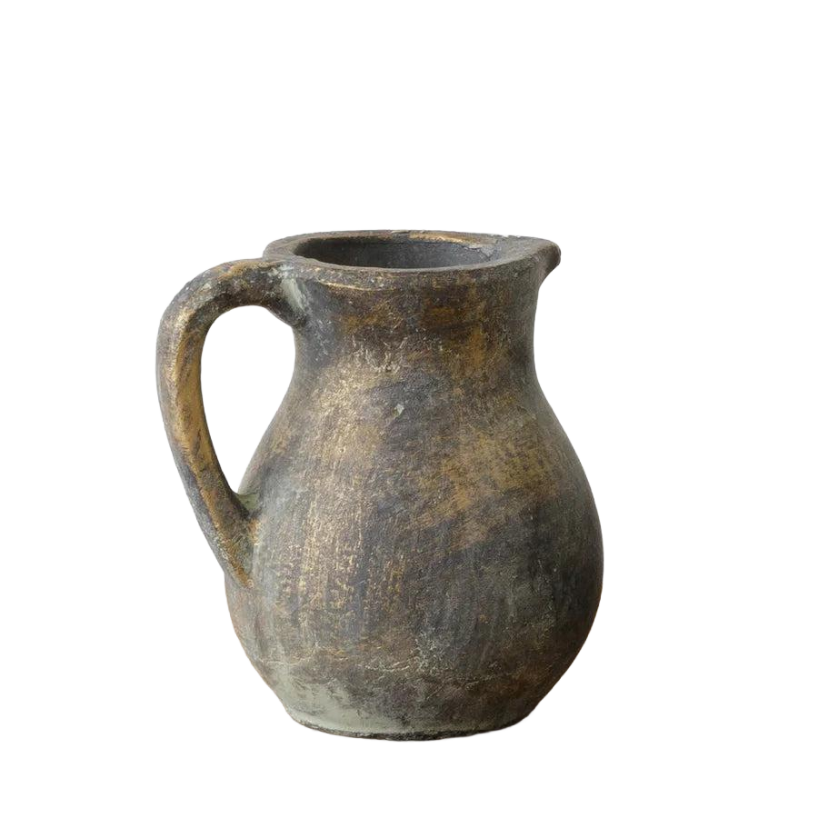 Distressed Terracotta Pitcher