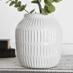 7" Modern Patterned Vase
