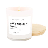 Lavender and Sage Candle