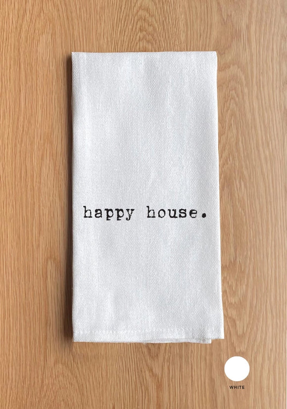 Happy House towel