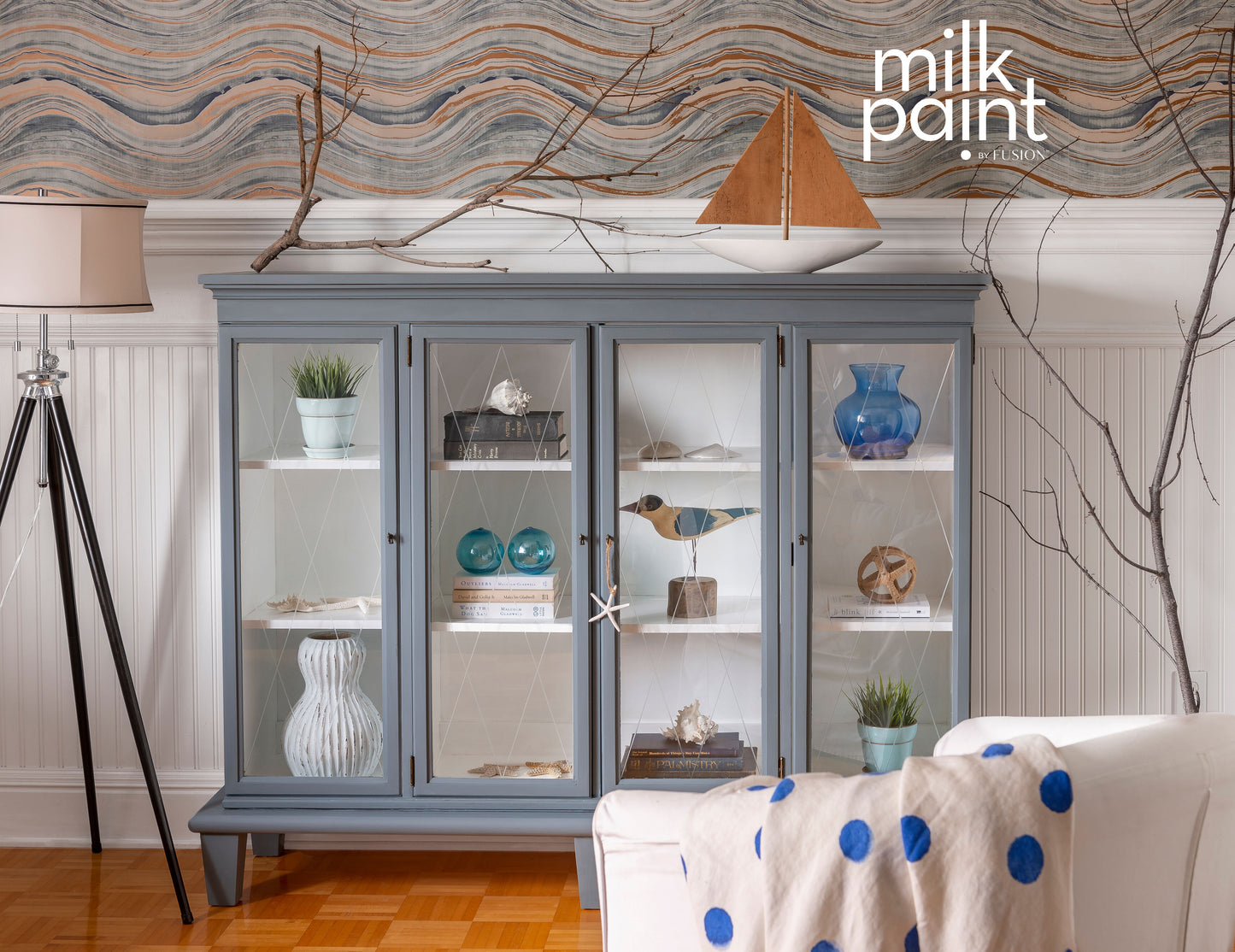 Coastal Blue Milk Paint by Fusion