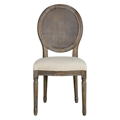 Round Mesh Dining Chair(Brown Driftwood)Must by 2 Special Order