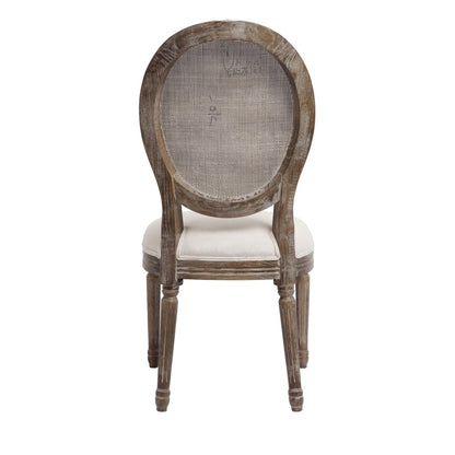 Round Mesh Dining Chair(Brown Driftwood)Must by 2 Special Order