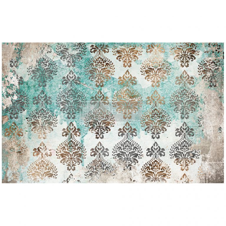 Patina Flourish Decoupage Tissue Paper