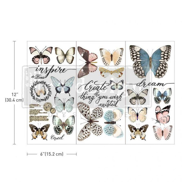Papillon Collection Decor Transfer
