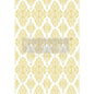 Golden Damask Decor Transfers