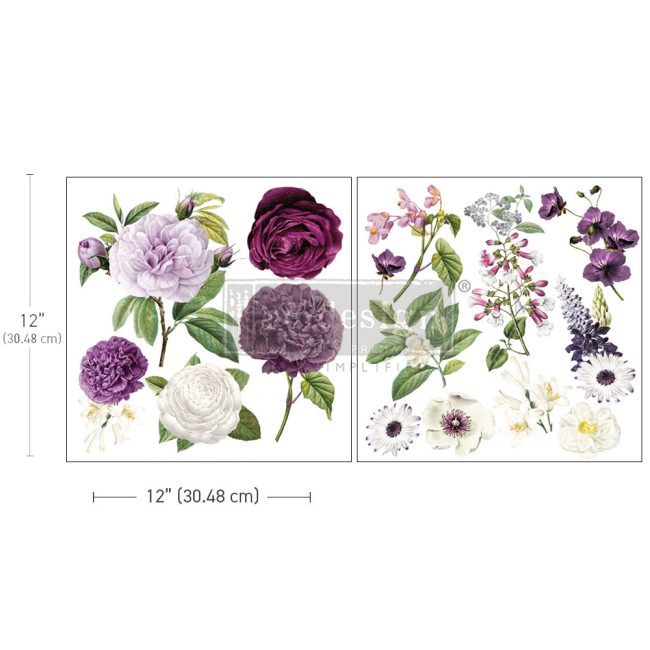 Majestic Blooms Maxi Transfers