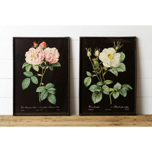 Framed Floral Art(22x16)
