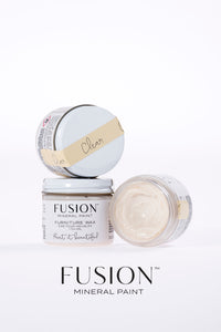 clear Furniture Wax by fusion mineral paint