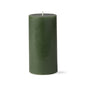 Dark Green Pillar Candle