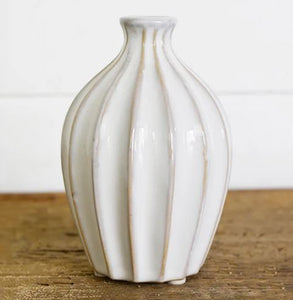 6" Natural Swirl Vase