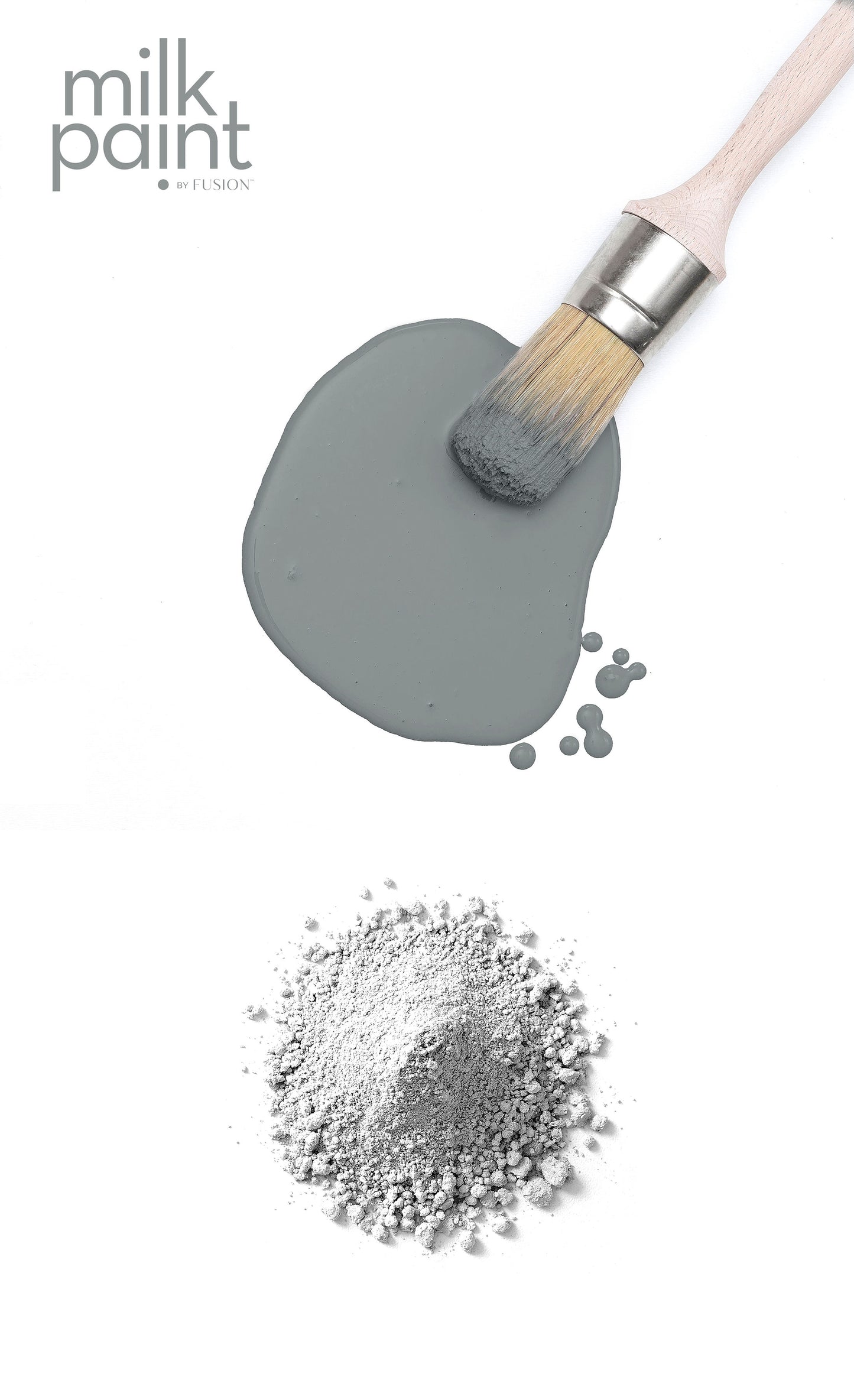 Gotham Grey Milk Paint by Fusion