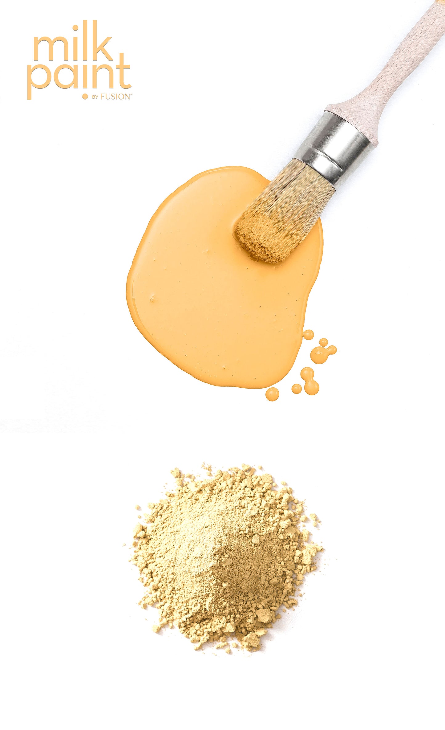 Mod Mustard Milk Paint by Fusion
