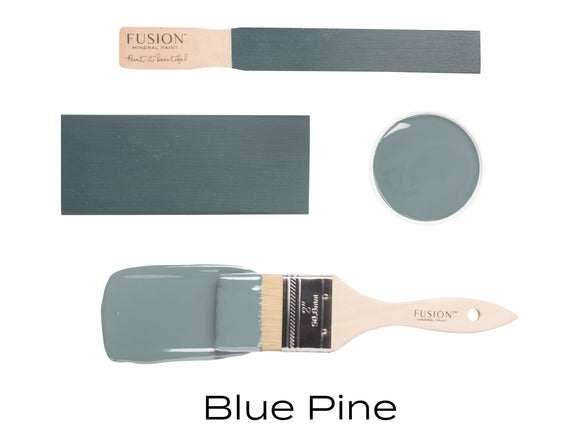 Blue pine by fusion mineral paint