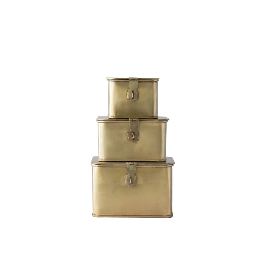 Metal Square Storage Box