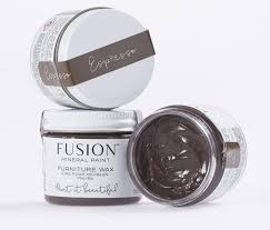 espresso furniture wax by fusion mineral paint