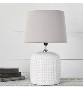 White Dotted Lamp