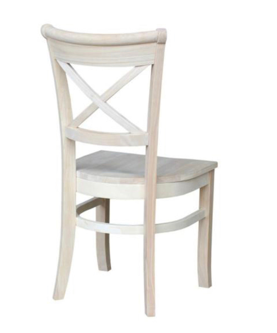 Wood Dining Chair(X Back)Must by 2 Special Order