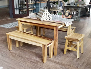 Herik Table and Bench