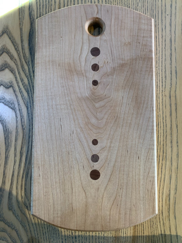 Maple with Dot inlay Cutting Boad