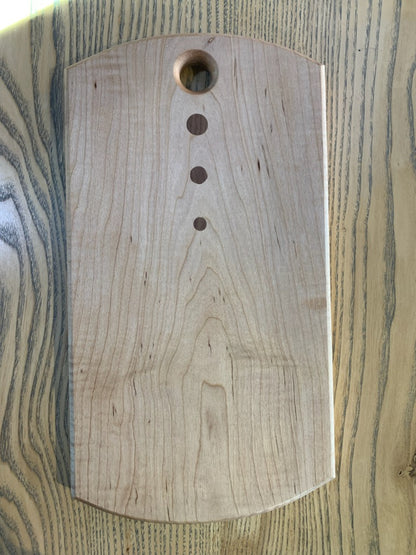 Maple with Dot inlay Cutting Boad