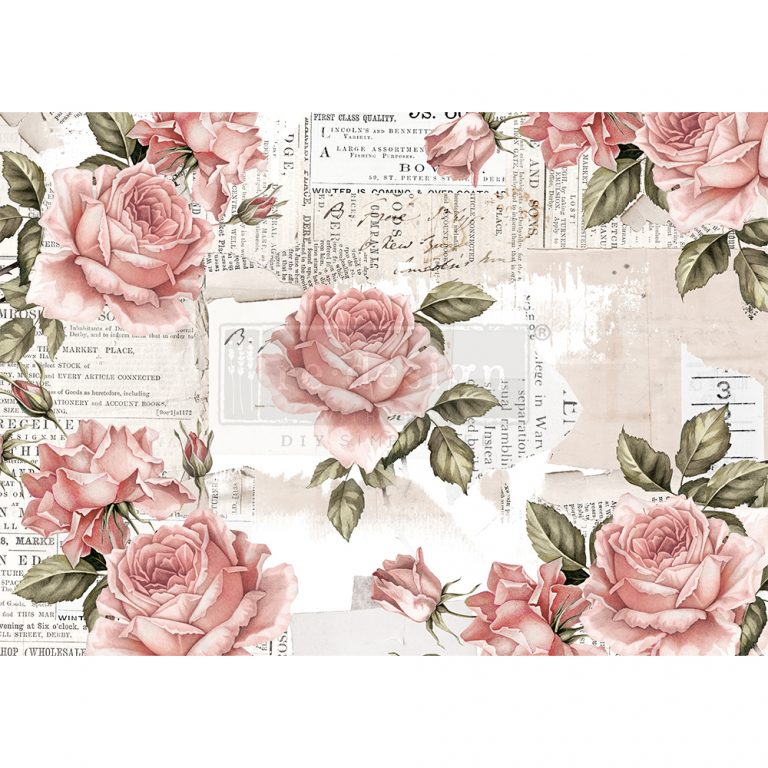 Floral Sweetness Rice Paper (11.5"x16.2